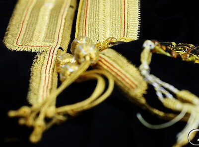 saudi arabesque - bisht gold embroidery details 1