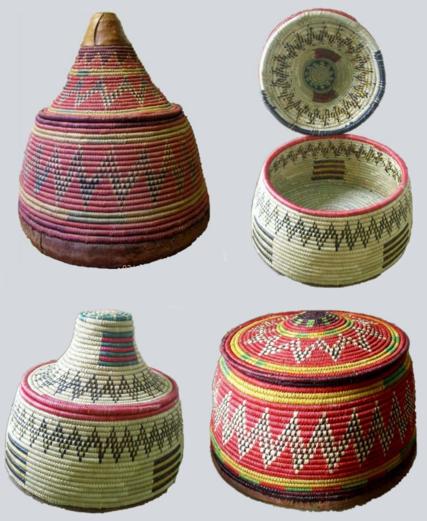 saudi arabesque - handmade palmtree baskets