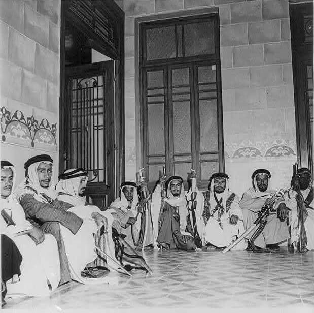 saudi arabesque - national guards old photo
