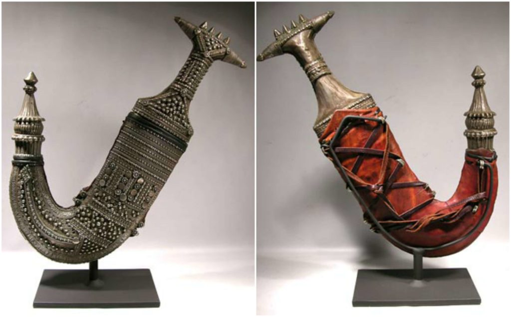 saudi arabesque - saudi silver dagger vintage